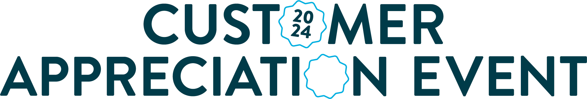 Customer Appreciation event badge
