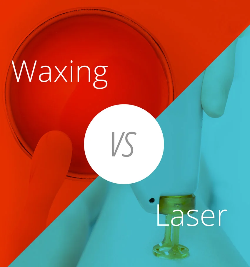 Waxing vs. Laser